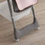 Home Repas et voyage Utilisation Chaise haute réglable pour bébé classique rose pliable convient aux enfants de 0 à 6 ans