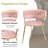 Rectangle Pedestal Dining Set with Modern Weaven Velvet Dininig Chair-1974552504-1974552506-1974552516