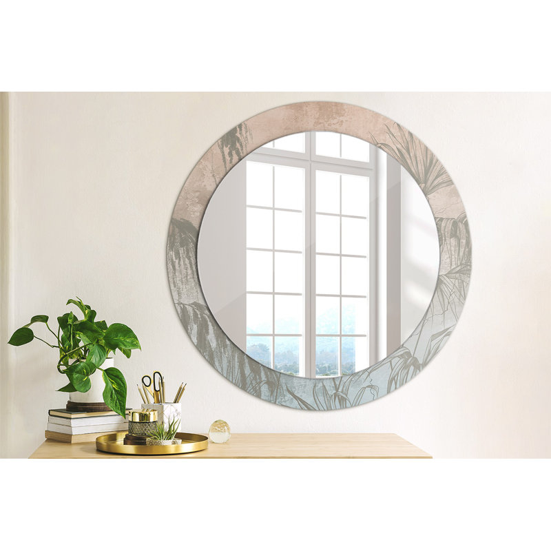 Huldar Glass Flat Wall Mirror