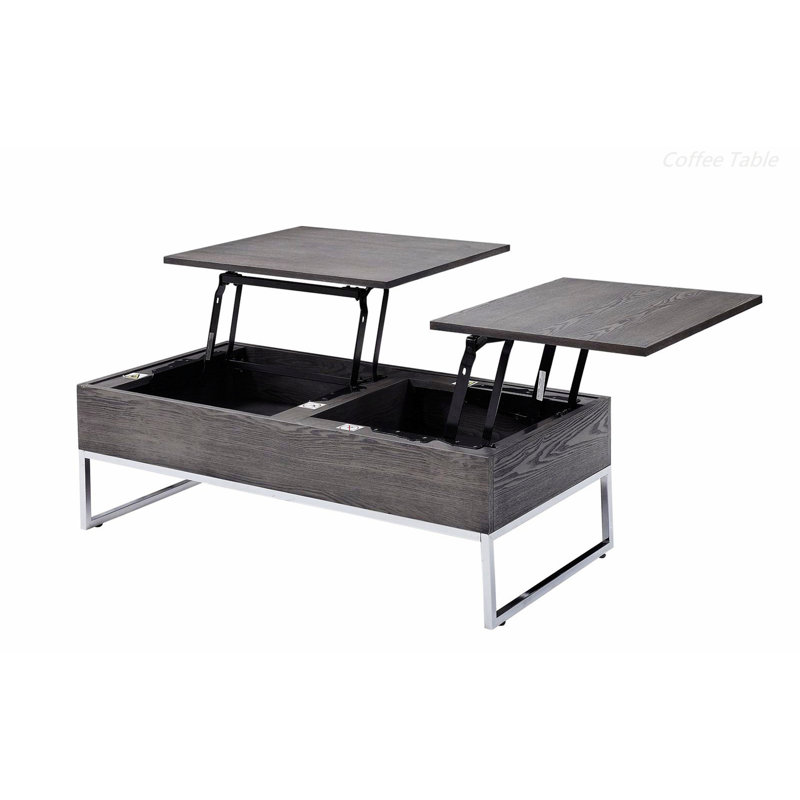 Bozko Solid Wood Top Coffee Table