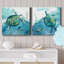 «Delray Sea Turtle I», ensemble de 2 peintures-997744211-997744210