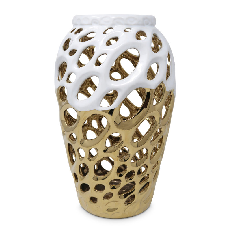 Vase de table 13 "en porcelaine