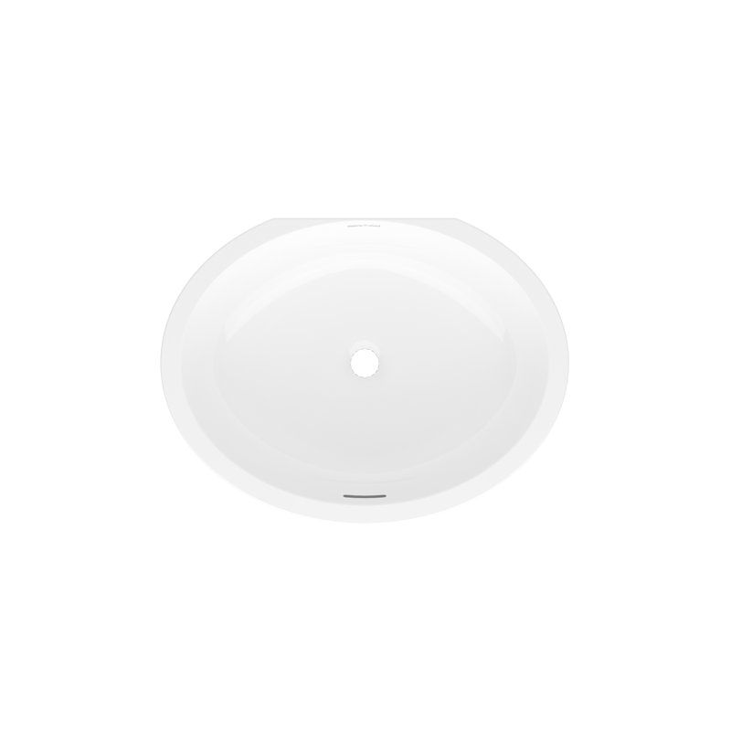 Kaali 21" x 18" Undermount Oval Lavatory Sink
