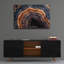 Art mural en verre acrylique épique «Petrified Tree Trunk» par Rich Monet, 36 po x 24 po-1288233025