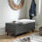 Kadira Polyester Upholstered Storage Bench-69905437