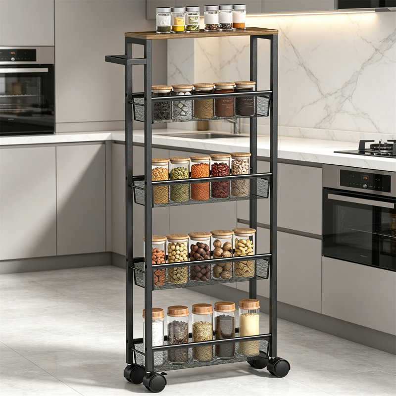 Metal Bar Cart
