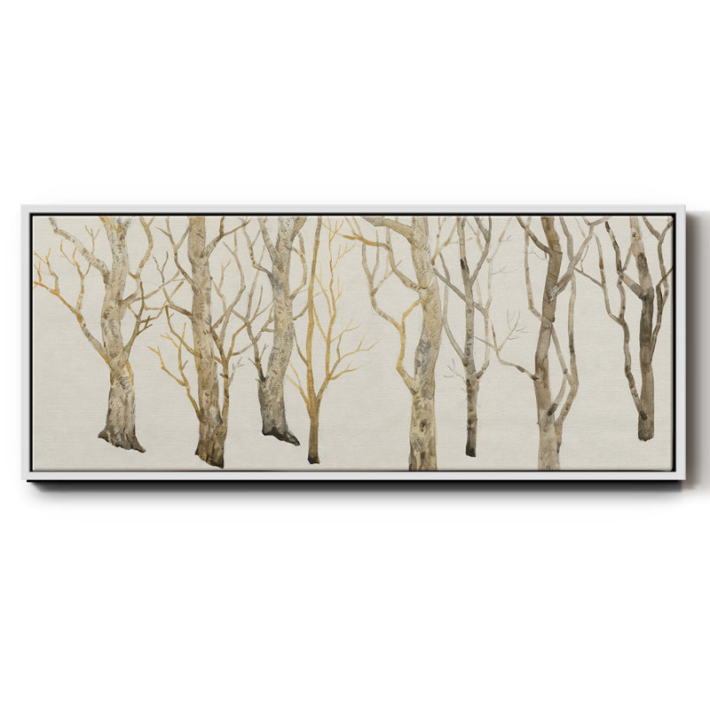 «Bare Trees II», toile encadrée, H 12 po x l 30 po