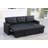 Upholstered Pull out Sectional Sofa with Chaise