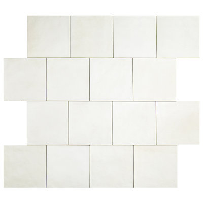 Carreau de porcelaine pour mur et plancher 6 po x 6 po Subway Tile