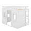 Lit mezzanine double avec échelle-917966388