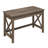 Phawak Writing Desk with X-Pattern Legs, Tan Finish-2103922800