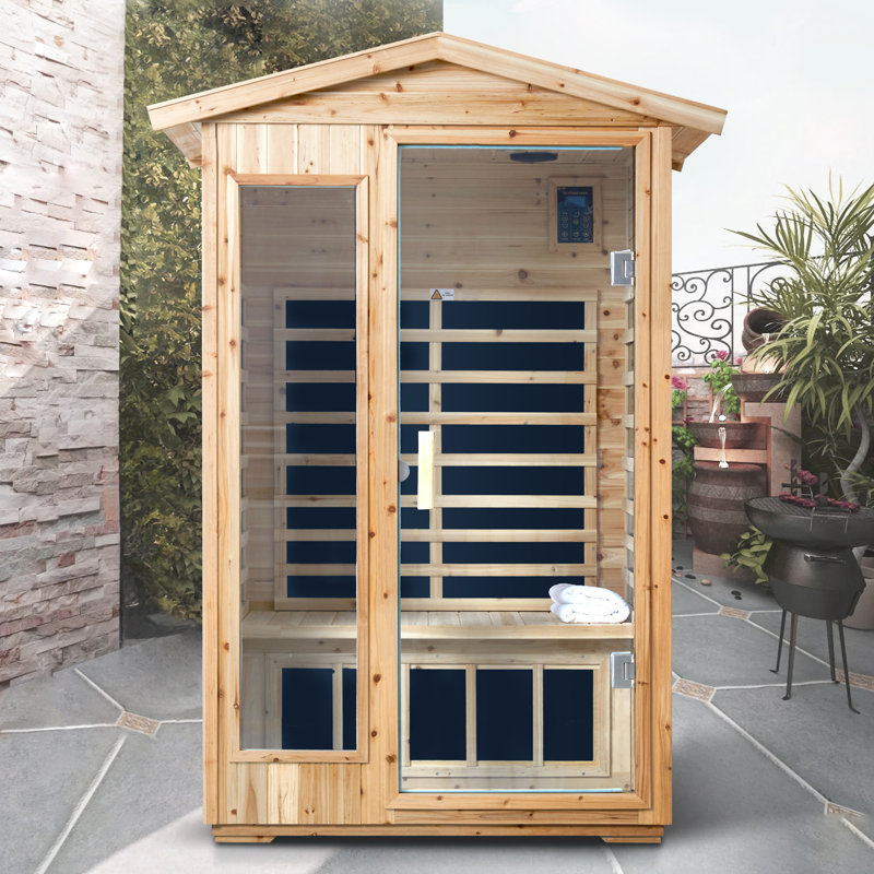 Sauna d'extérieur pour deux personnes
