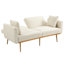 Adalaide 2 Seater Velvet Sofa Bed-2100165977