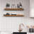 Rustic Wooden Floating Shelf (Set of 2), for Home Decor and Storage-501930268-499360692