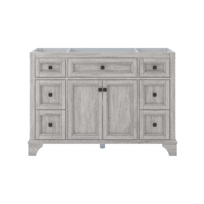 Ellery 48'' Single Bathroom Vanity Base Only in Gray