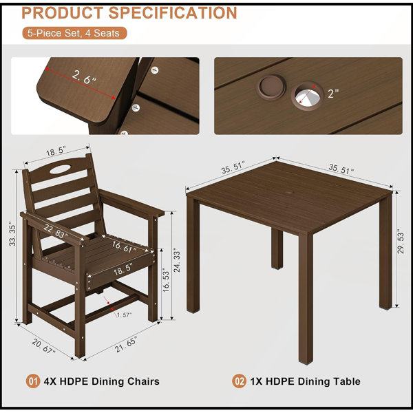 Dimensions du produit