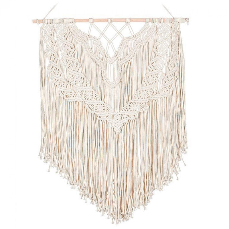Fringed Macrame Wall Decor