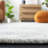 Kenosha Hand Tufted Viscose/Wool/Cotton Chevron Rug in Gray/Ivory-524991824