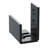 Adjustable U Shape Floor Guide Wall Mounted Sturdy Black Sliding Barn Door Hardware