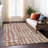 Lamanna Washable Striped Indoor / Outdoor Rug-95452674