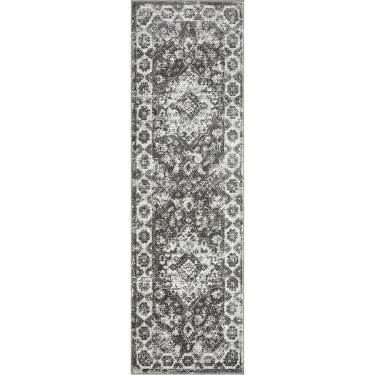 Raghdah Oriental Gray Area Rug