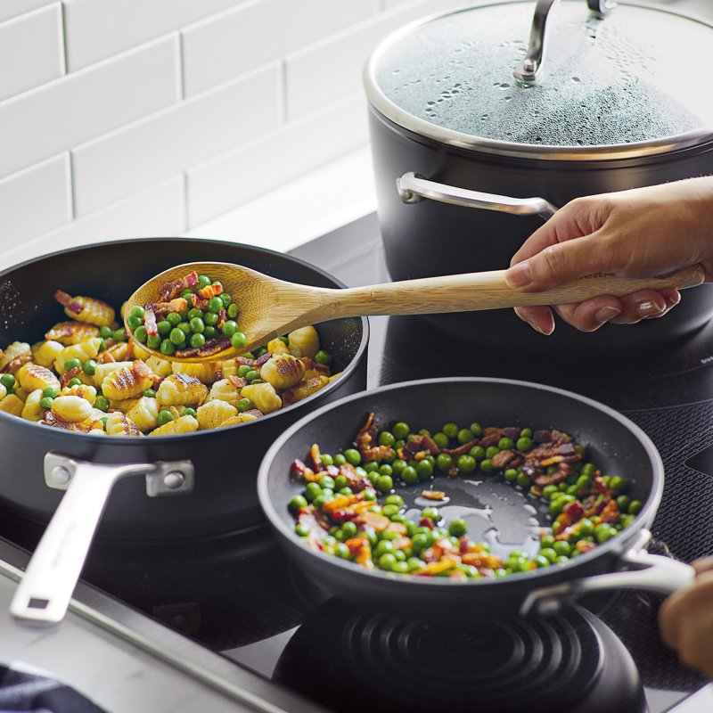 KitchenAid Hard-Anodized Induction Nonstick Cookware Set, 11-Piece