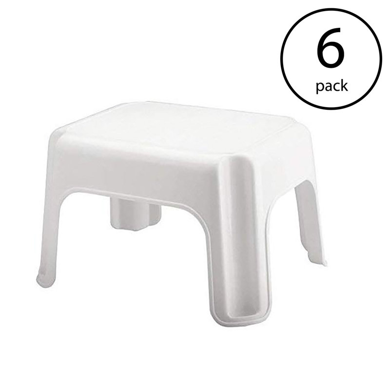 White Step Stool