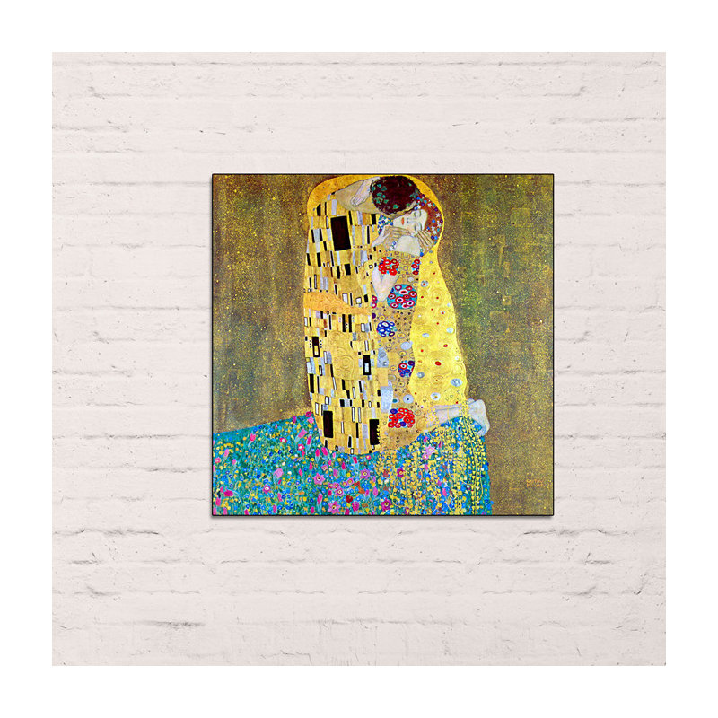 Gustav Klimt - Wrapped Canvas Painting, 70cm H x 70cm W x 1.8cm D