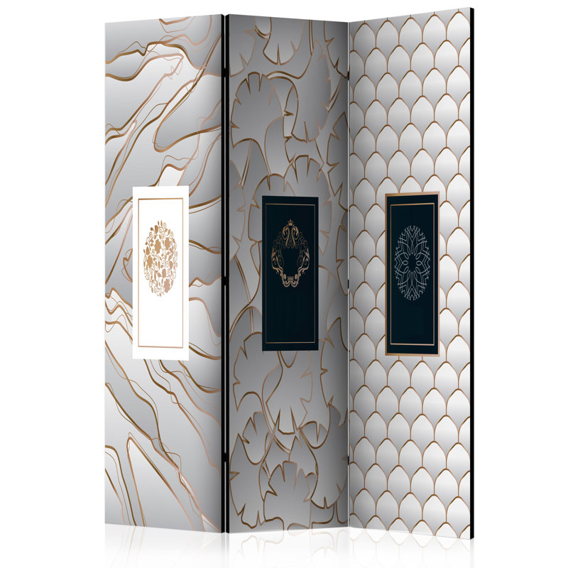 Dominique 172cm H Folding Room Divider, 3