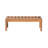 Leonetta Solid Wood 3- Person Seating Group with Cushions