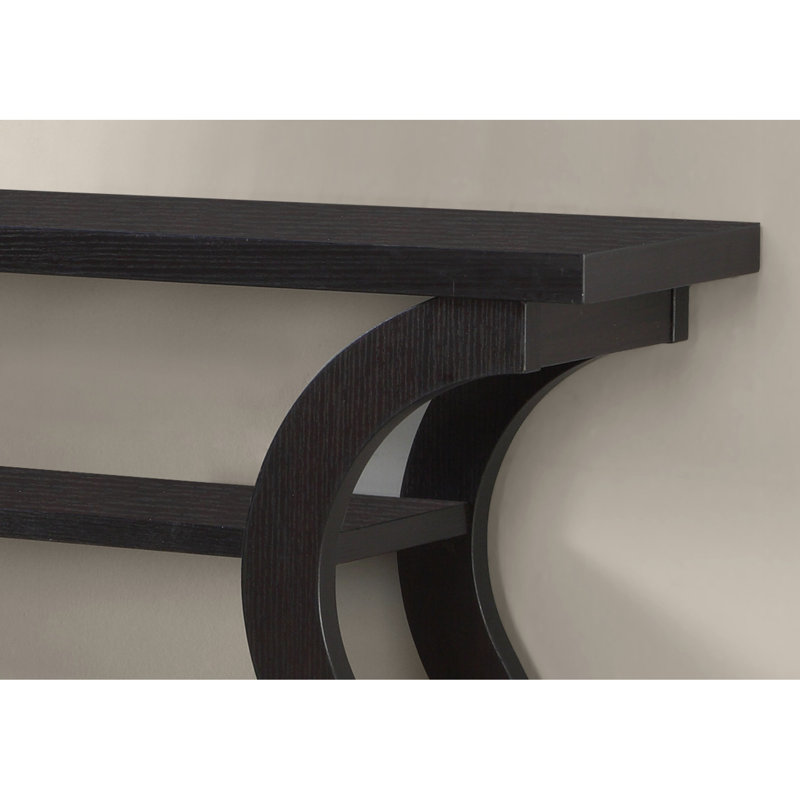 Console Finish Hall - Surface de salon attrayante et contemporaine