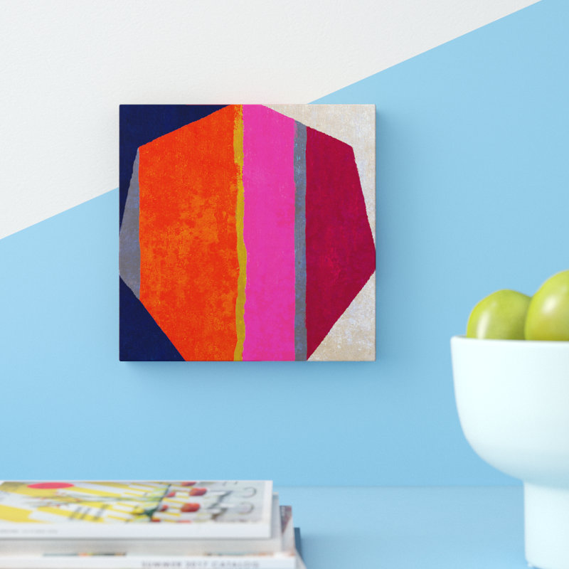 " Geometric ", 12" H x 12" W x 1.25" D