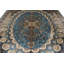 Tapis turc bleu et beige 9 x 12