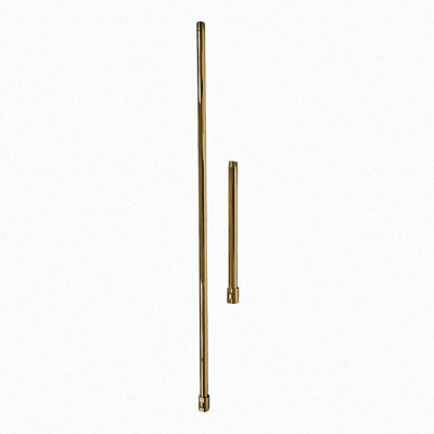 36 in. Straight Riser with Bracket