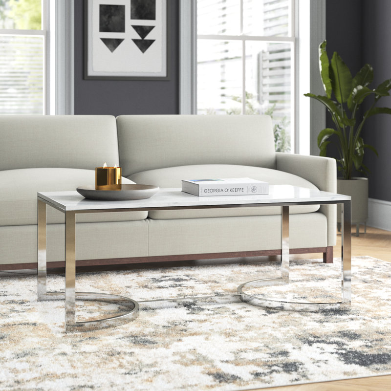 Table basse London Lolington, Chrome