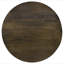 Table d'appoint naturelle et bronze industriel