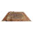 Khrystopher Distressed Jade Navy Rug