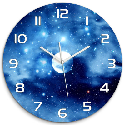 Joeliel Glass Wall Clock