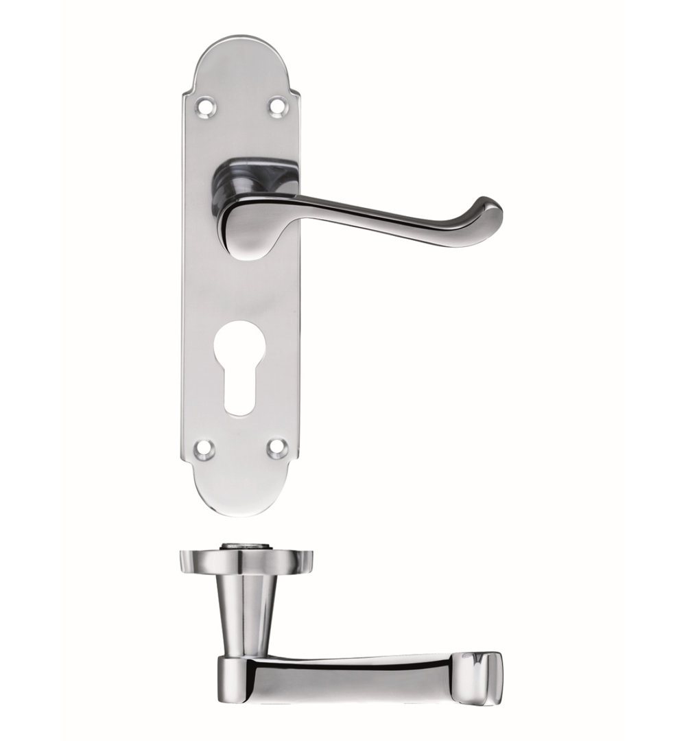 Patternsin Lock Door Handle