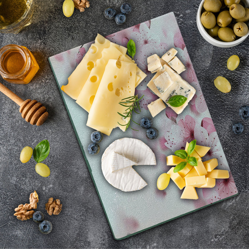 Planche à découper en verre trempé Ambesonne
