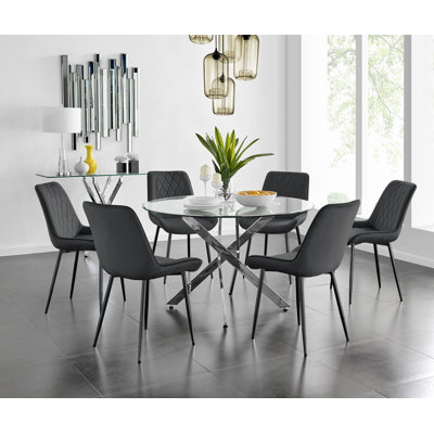 Bernell 6 - Person Dining Set