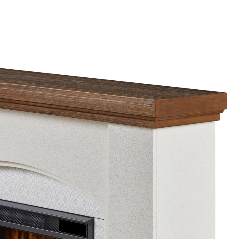 Anika 49" Electric Fireplace with Reversible Surround by Real Flame