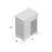 Hedon Solid Wood Top Kitchen Cart-600761113