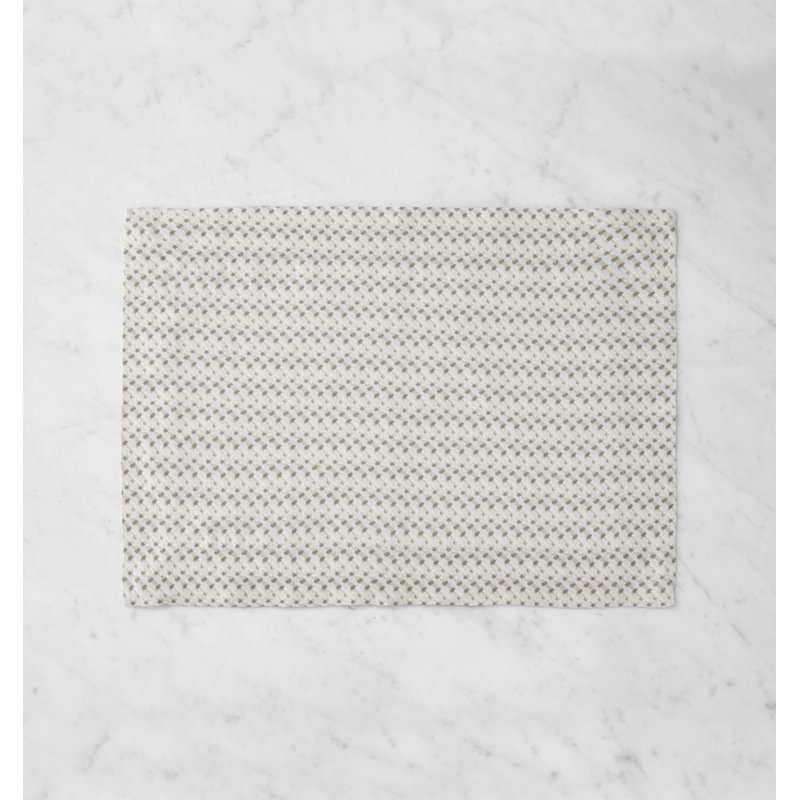 Abruzzo Linen Rectangle Placemats, Natural