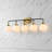 Claudio Contemporary Transitional Iron/Glass LED Vanity Light-44772488-44772490-119338793