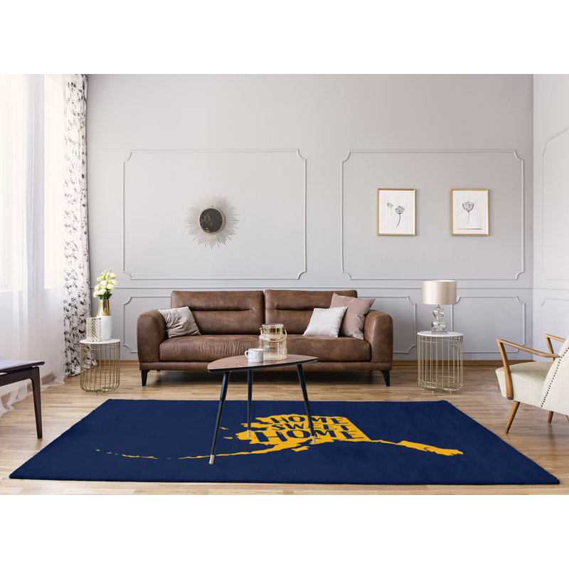 Tapis en poly-chenille alaska pour la maison, Rectangle 9 pi x 12 pi