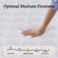 Matelas hybride en mousse à mémoire de fermeté moyenne (10''/12''/14''), certifié CertiPUR-US-1904763698-1905636039