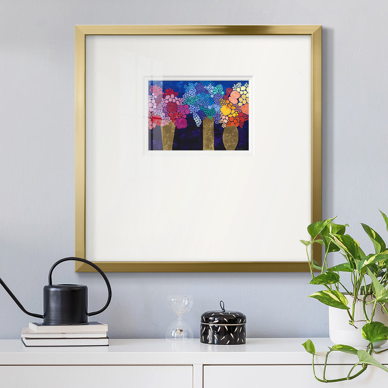 «Don't Hold Back», impression sur papier, H 17 po x l 17 po x P 1,25 po