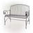 Stainless Steel Outdoor Bench