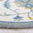 Metro Hand Tufted Wool/Cotton Oriental Rug in Green/Ivory/Blue-1000736287